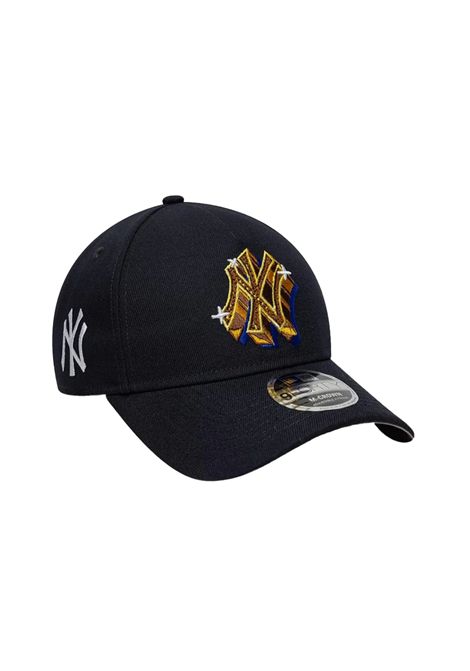 New Era 9FORTY M-Crown A-Frame New York Yankees MLB Emblem Cap Navy Blue Unisex NEW ERA | Caps | 60711792-